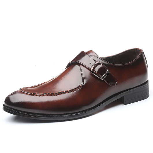 Zapatos Formales de Cuero con Refuerzo en la Punta - Estilo Británico - Image 14