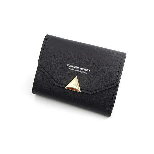 Billetera Corta Estilo Coreano para Mujer con Múltiples Compartimentos