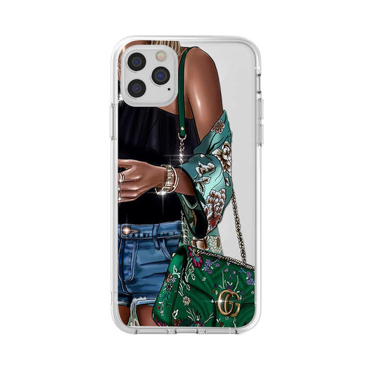 Funda Transparente para Celular - Protección TPU Suave para Mujer - Image 36