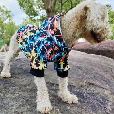 Sudadera Estampada con Letras para Mascotas - Image 9