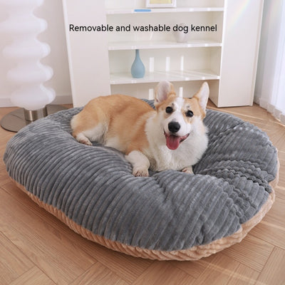 Colchoneta Ortopédica para Perros Cuatro Estaciones - Doble Cara Extraíble y Lavable