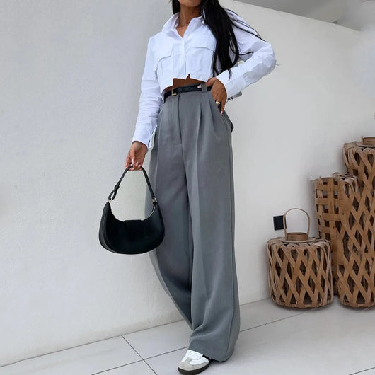 Camisa Slim Fit Versátil para Mujer - Básico Imprescindible