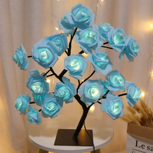 Lámpara Decorativa Árbol de Rosas para Dormitorio - Image 4