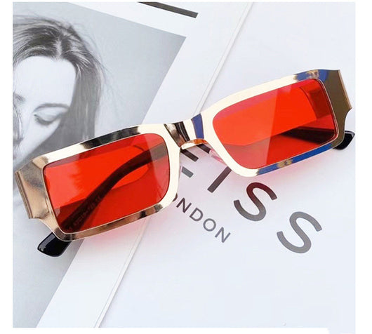 Gafas de Metal Cuadradas Pequeñas para Hombre - Estilo Importación - Image 18