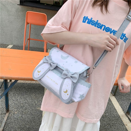 Bolsa Mensajera Canvas Casual Japonesa para Niñas