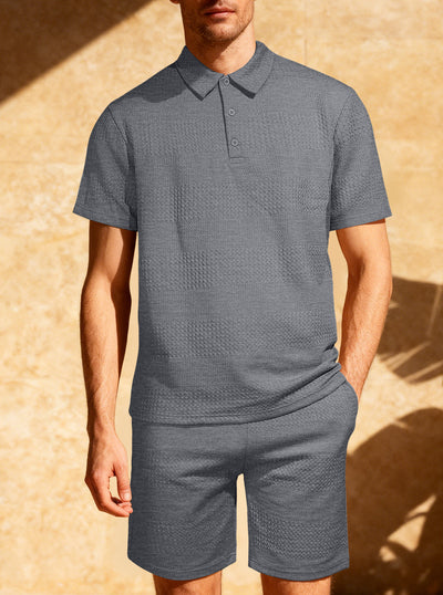 Conjunto Deportivo Hombre Jacquard Suelta Comodidad Total - Image 41
