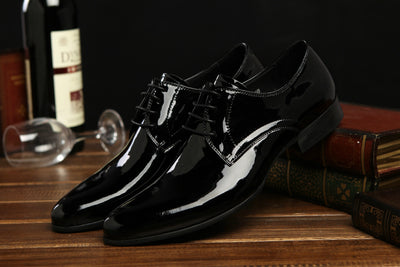 Zapatos de Cuero Oxford para Hombre con Punta Afilada - Image 15