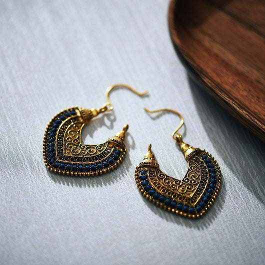Aretes Tejidos en Forma de Corazón - Image 6
