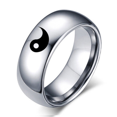 Anillo de Pareja Yin Yang - Símbolo de Armonía y Equilibrio - Image 2