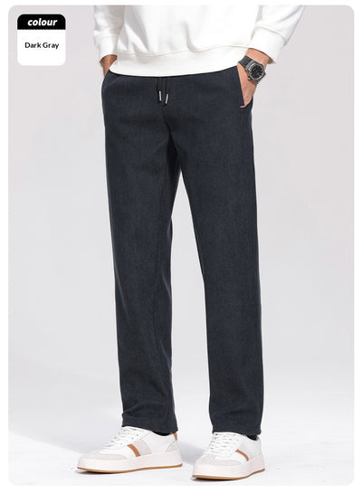 Pantalones Casuales Slim Fit Forrados en Fleece - Versátiles y Modernos - Image 12