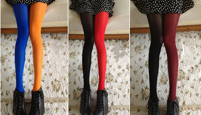 Pantimedias con costuras bicolor - Acabado elegante y duradero - Image 4