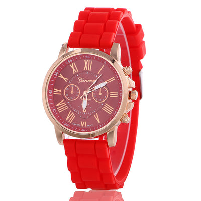 Reloj Geneva de Moda con Diamante para Estudiantes - Tres Ojos - Image 14