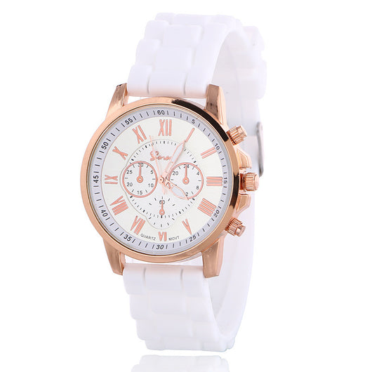 Reloj Geneva de Moda con Diamante para Estudiantes - Tres Ojos - Image 15
