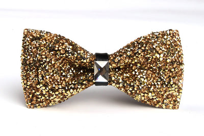 Corbatín de Diamantes Coreano para Boda - Estilo Elegante con Strass - Image 16