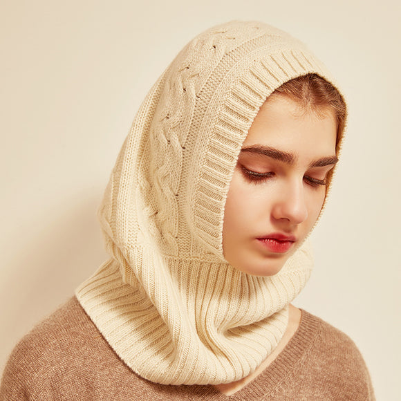 Gorro Tejido Pareja Cashmere Cable Unisex