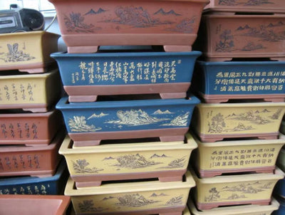 Macetas Grandes de Arcilla Yixing Púrpura para Flores - Image 15