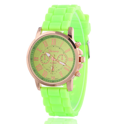 Reloj Geneva de Moda con Diamante para Estudiantes - Tres Ojos - Image 8