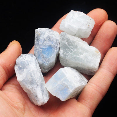 Piedra de Lunar Blanca Natural - Grava de Cuarzo Cristal para Decoración - Image 12