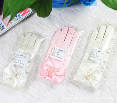 Guantes Largos Elegantes para Niñas con Moño - Accesorios de Ceremonia - Image 12