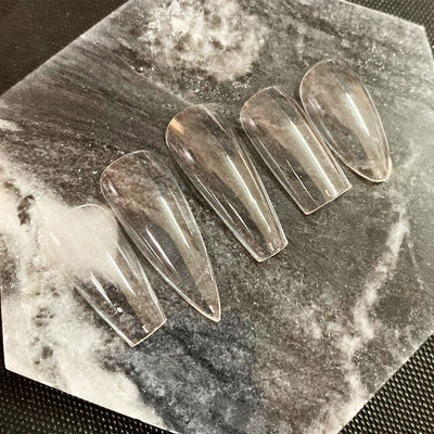Uñas de Extensión Transparentes