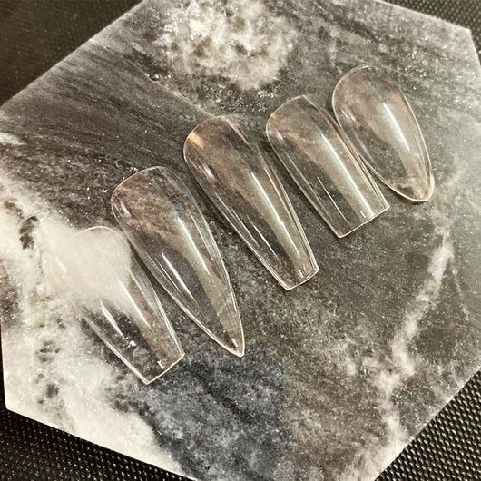 Uñas de Extensión Transparentes
