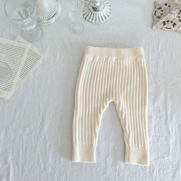 Leggings de Algodón y Lana para Bebé - Elásticos y Suaves - Image 4