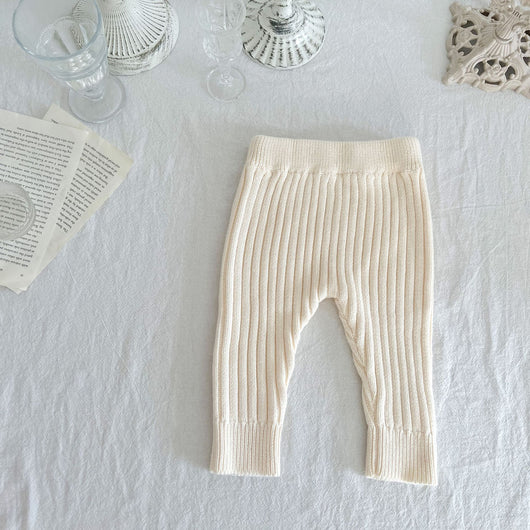 Leggings de Algodón y Lana para Bebé - Elásticos y Suaves - Image 4