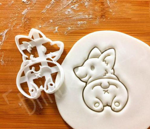 Set de Cortadores de Galletas con Forma de Corgi - Image 3