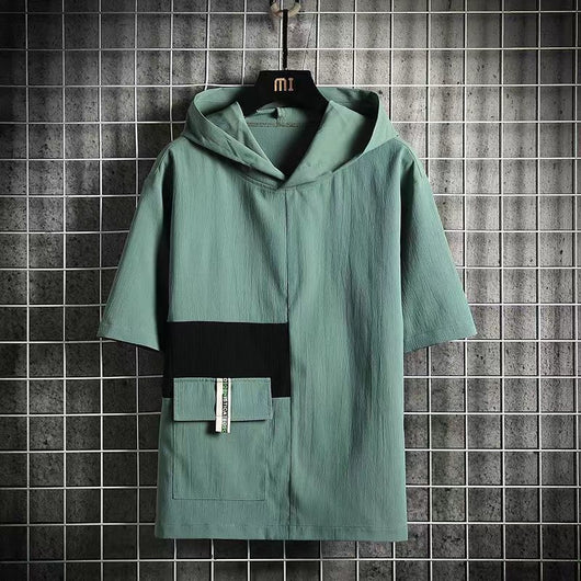 Conjunto Deportivo Hombre: Sudadera con Capucha y Shorts Elásticos - Image 5