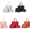 Set de 4 Bolsas Coreanas con Borlas - Bolso, Monedero y Organizador