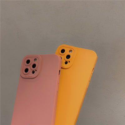 Funda Protectora Mate de Color Sólido para Teléfono - Image 2