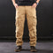 Pantalón Cargo Clásico de Pierna Recta con Múltiples Bolsillos
