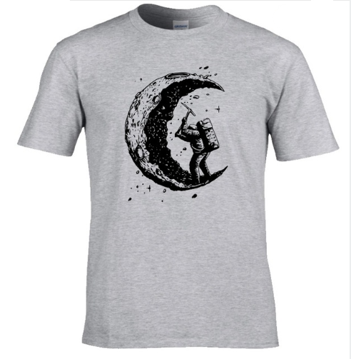 Playera Casual Hombre Estampado Luna - Cómoda y Versátil - Image 8