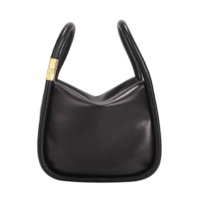 Bolsa Cuadrada de Cuero Genuino - Cartera Compacta para Mujer - Image 7