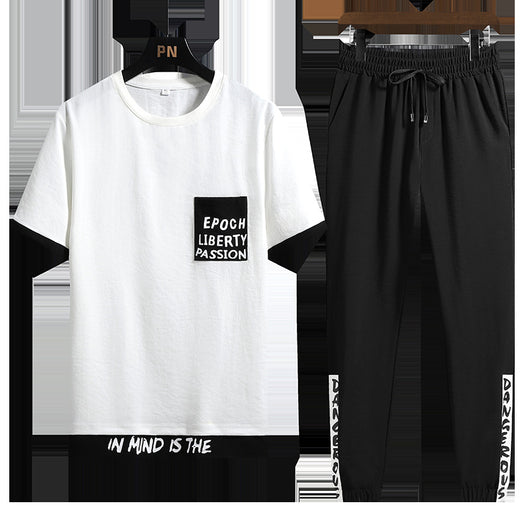 Pack de 2 Camisetas Deportivas Hombre Tela Ice Silk Suelta y Fresca - Image 10