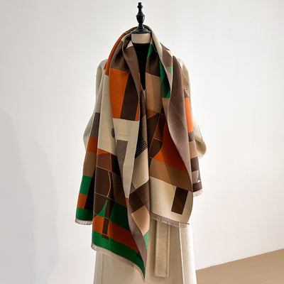 Elegante Chal de Cachemira Estilo Europeo - Bufanda Premium - Image 30