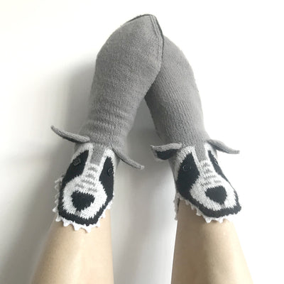 Calcetines de Lana Cálidos con Diseños Animales 3D - Image 11