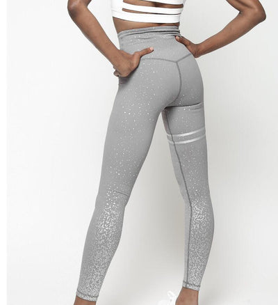 Leggings Deportivos de Cintura Alta con Estampado Hot Stamping - Image 11