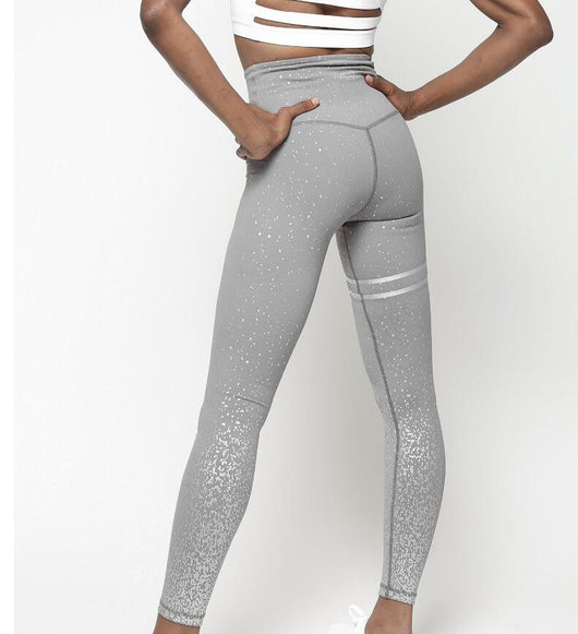 Leggings Deportivos de Cintura Alta con Estampado Hot Stamping - Image 11