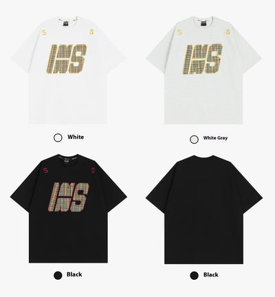 Playera Bordada de Algodón Tejido - Manga Corta Suelta y Cómoda - Image 9