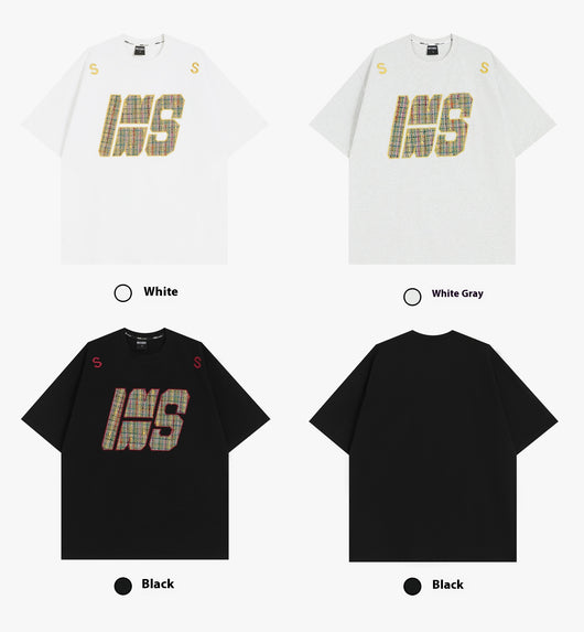 Playera Bordada de Algodón Tejido - Manga Corta Suelta y Cómoda - Image 9