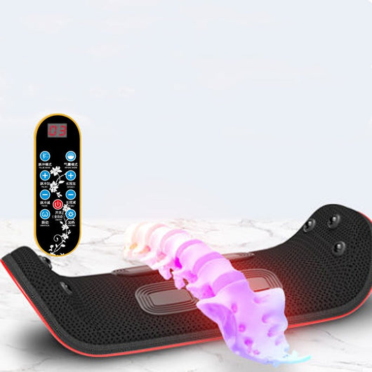 Dispositivo de Tracción Lumbar Eléctrico con Masaje Vibrador para Alivio de Espalda - Image 6