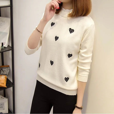 Suéter Holgado para Mujer - Blusa Base Tejida Versátil - Image 9