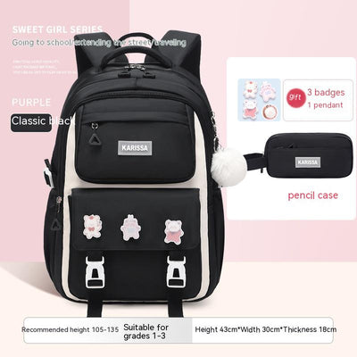 Mochila Escolar Impermeable para Niñas - Gran Capacidad y Resistente - Image 14