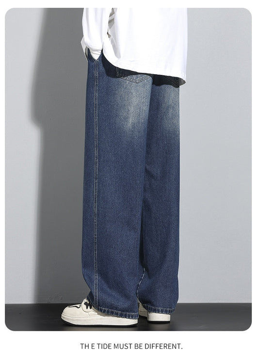 Jeans Hombre Pierna Ancha Minimalista y Cómodo - Image 18