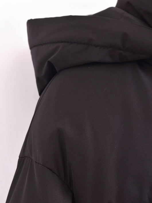 Chaqueta Acolchada Suelta con Cuello Parado - Algodón Premium - Image 23