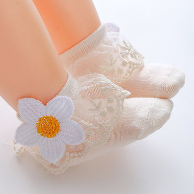 Calcetines Princesa Estilo Coreano para Niñas - Otoño e Invierno - Image 3