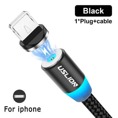 Cable Magnético 360° Triple Conector USB, Type-C y Micro USB - Image 28