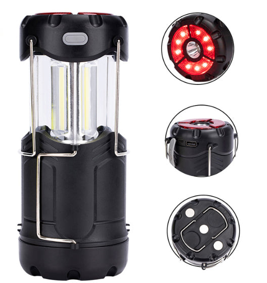 Lámpara de Camping Dual Power - Linterna LED para Tienda de Campaña - Image 3