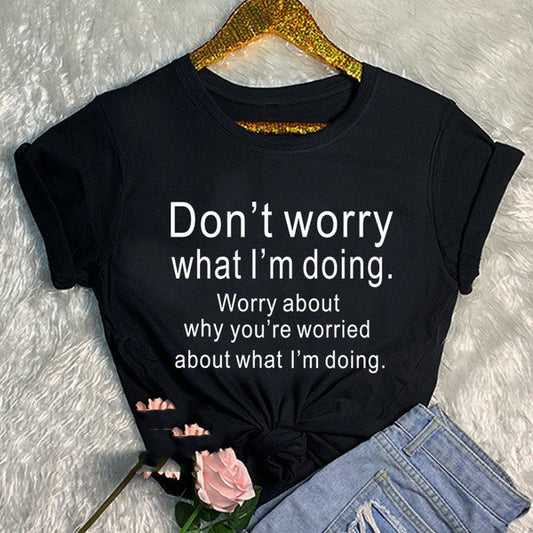 Playeras Gráficas No Te Importa Lo Que Hago